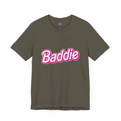 Baddie-Jersey Knit T-Shirt