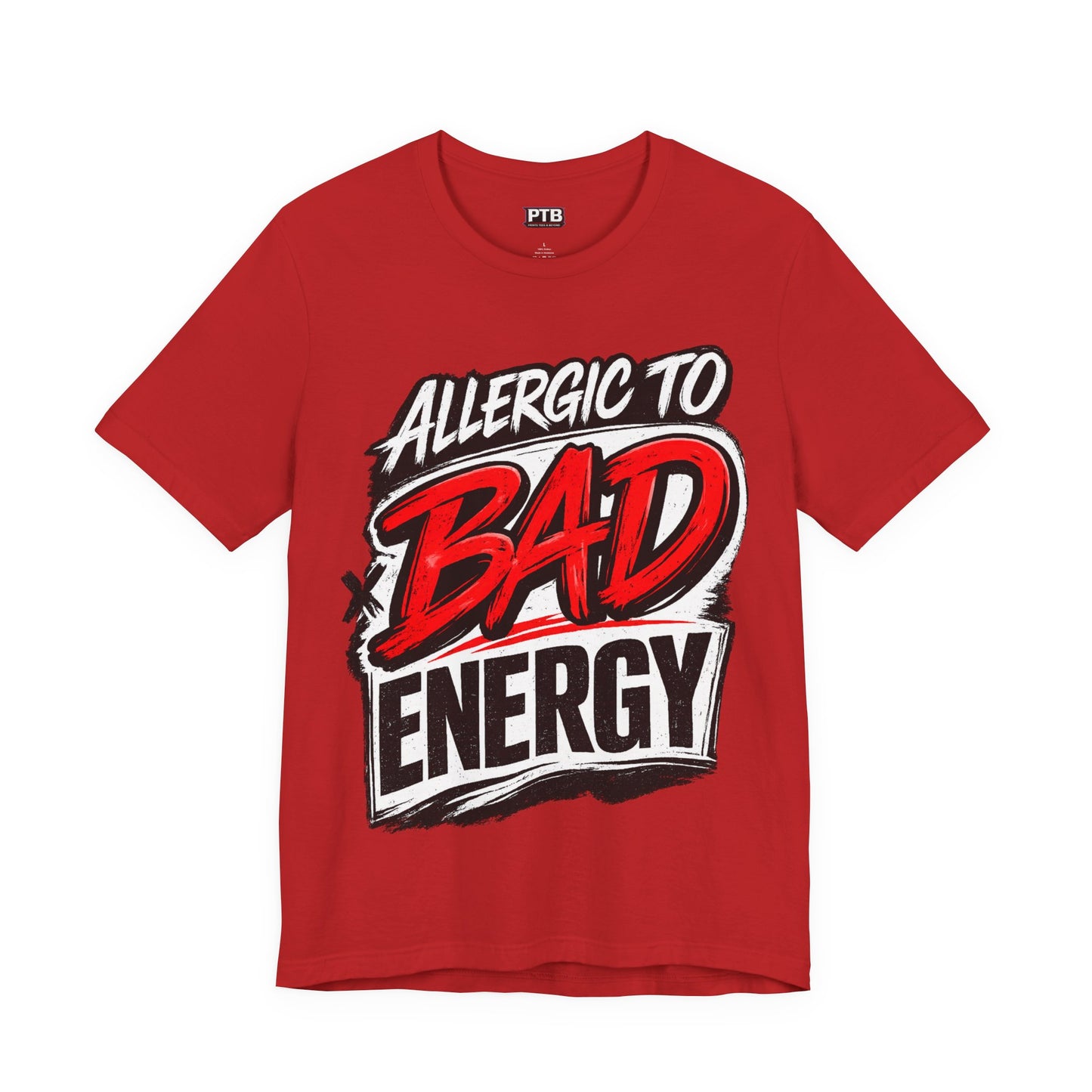 Allergic To Bad Energy-Premium Jersey Tee