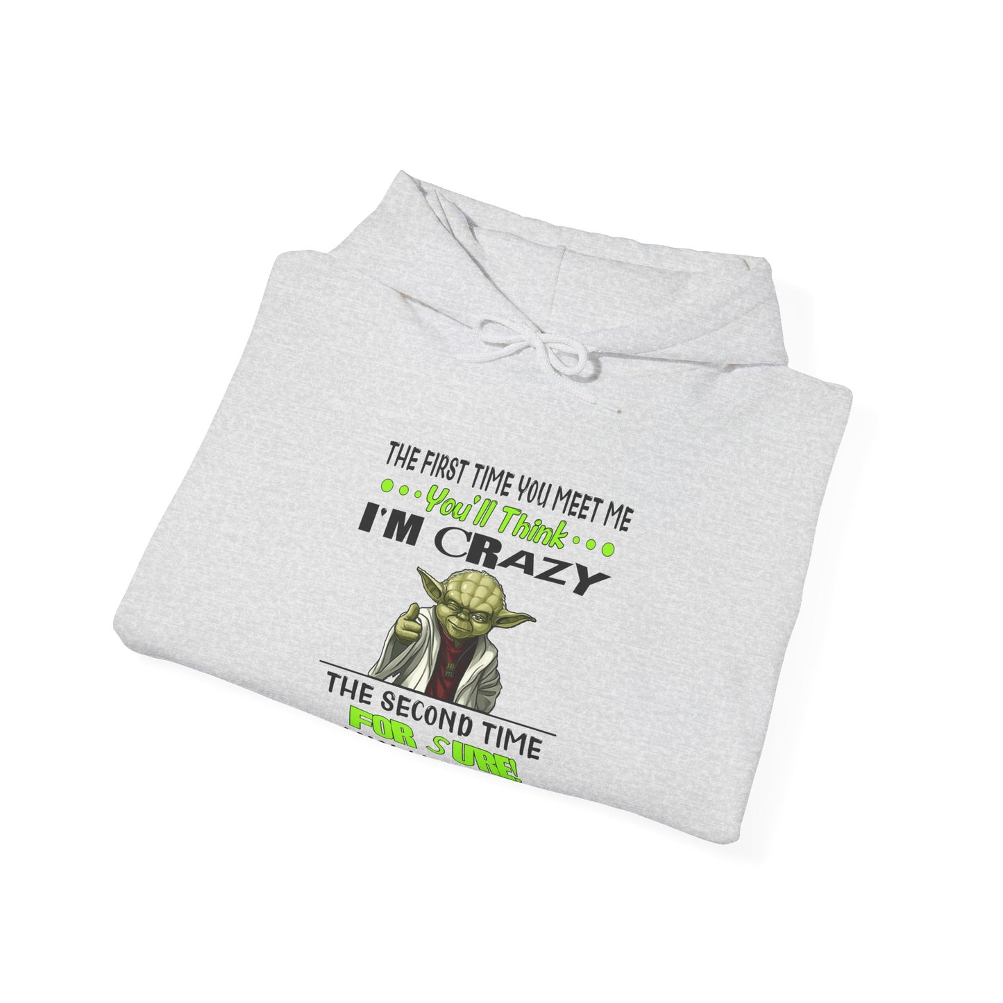 Crazy Yoda-Heavy Blend™ Classic Hoodie