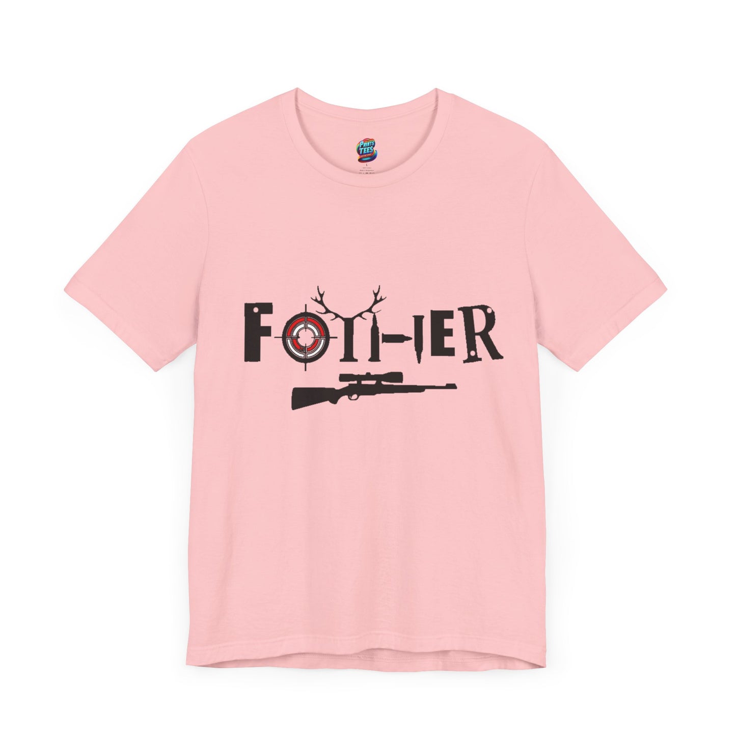 Hunting Father-Jersey Knit T-Shirt