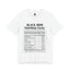 Black Mom Nutritional Facts-Jersey Knit T-Shirt