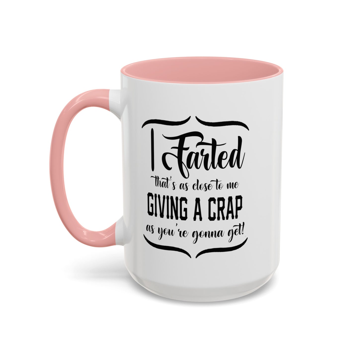 Giving a Crap-Accent Coffee Mug (11, 15oz)