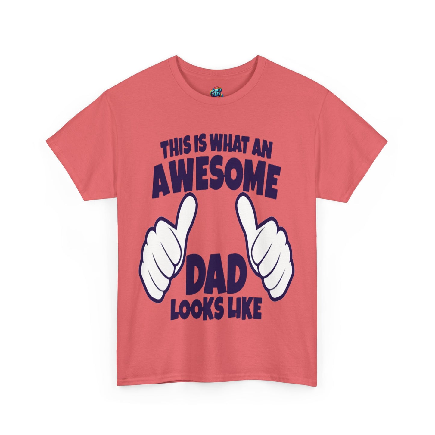 Awesome Dad-Heavy Cotton Classic Tee