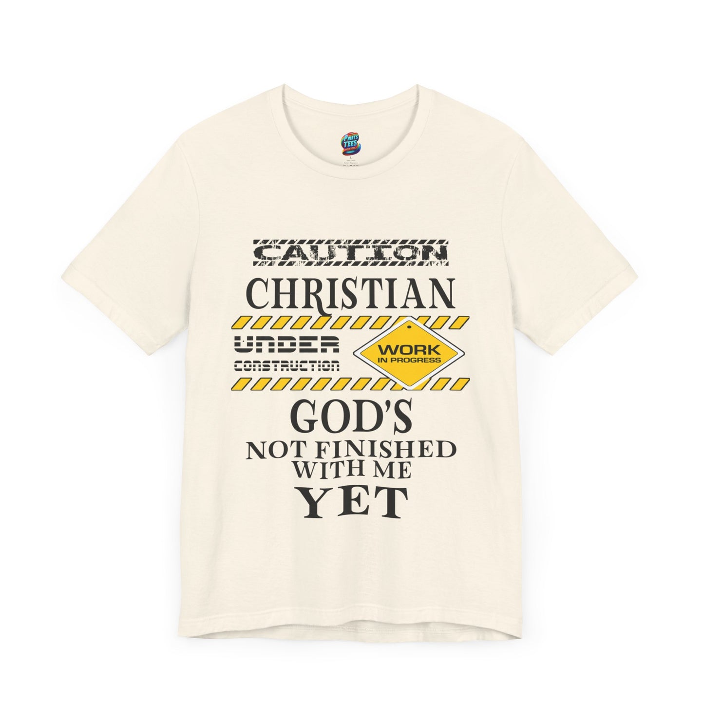 Christian Under Construction-Jersey Knit T-Shirt