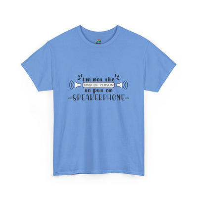 Speakerphone-Heavy Cotton Classic Tee