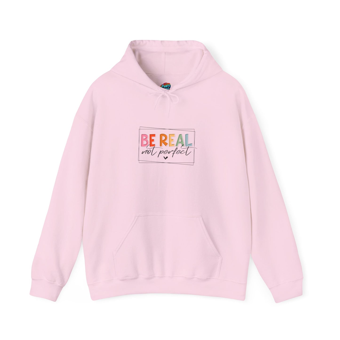 Be Real Not Perfect-Heavy Blend™ Classic Hoodie