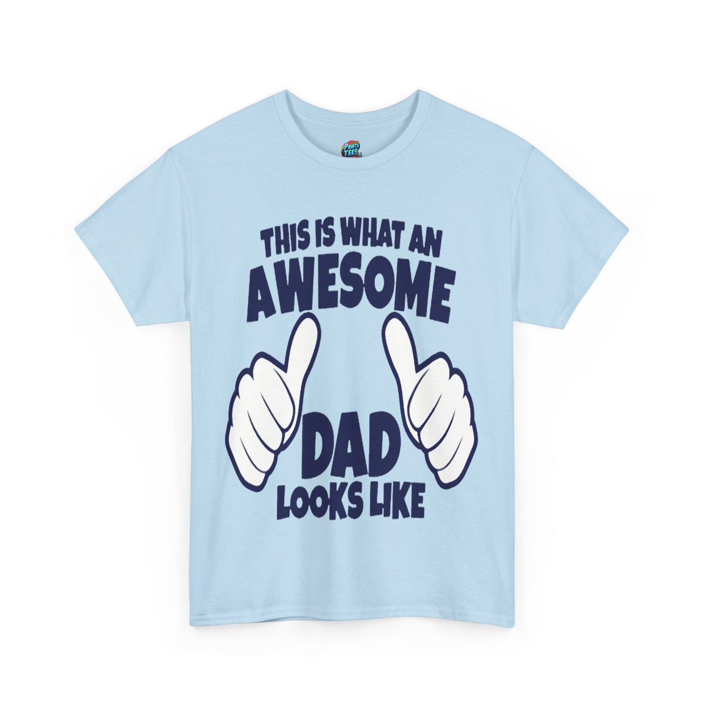 Awesome Dad-Heavy Cotton Classic Tee