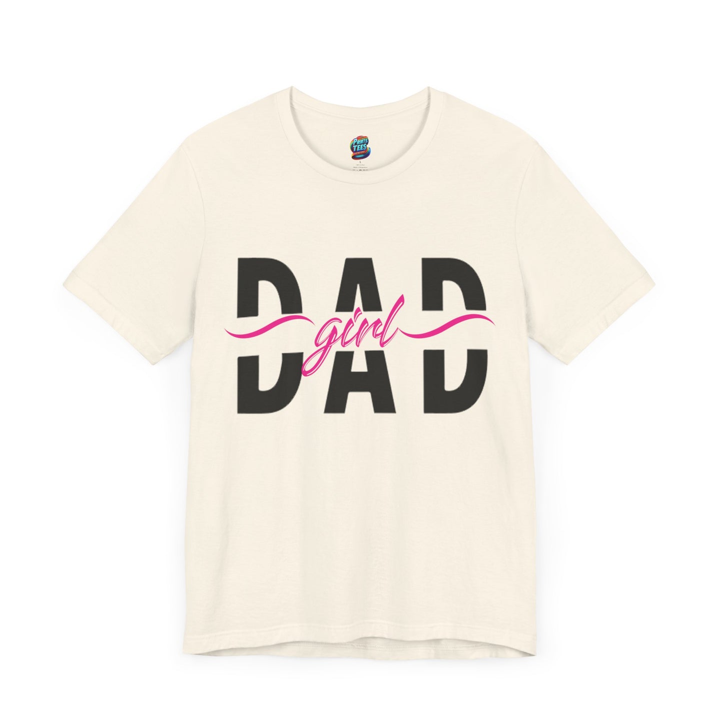 Dad Girl-Jersey Knit T-Shirt