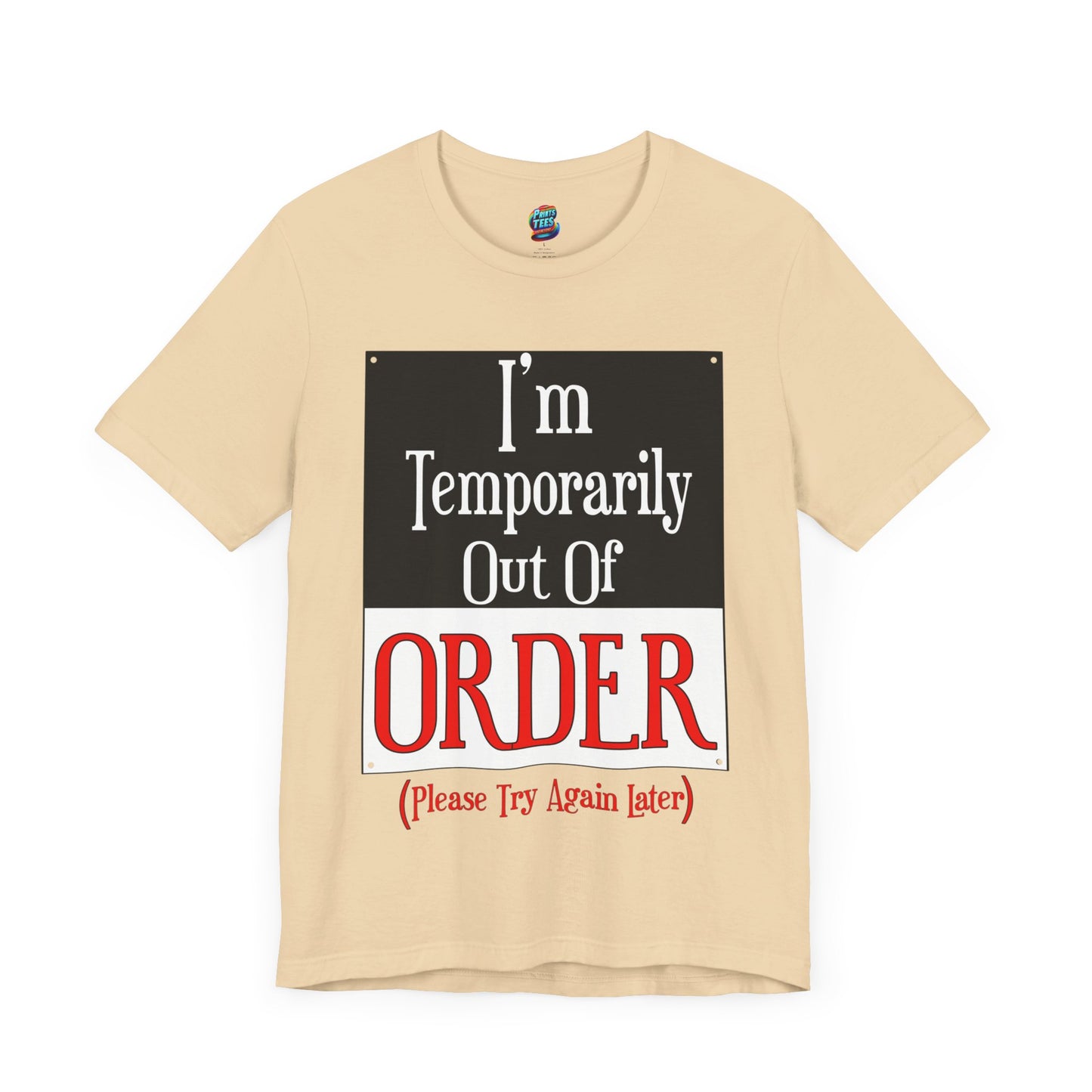 Out Of Order-Jersey Knit T-Shirt