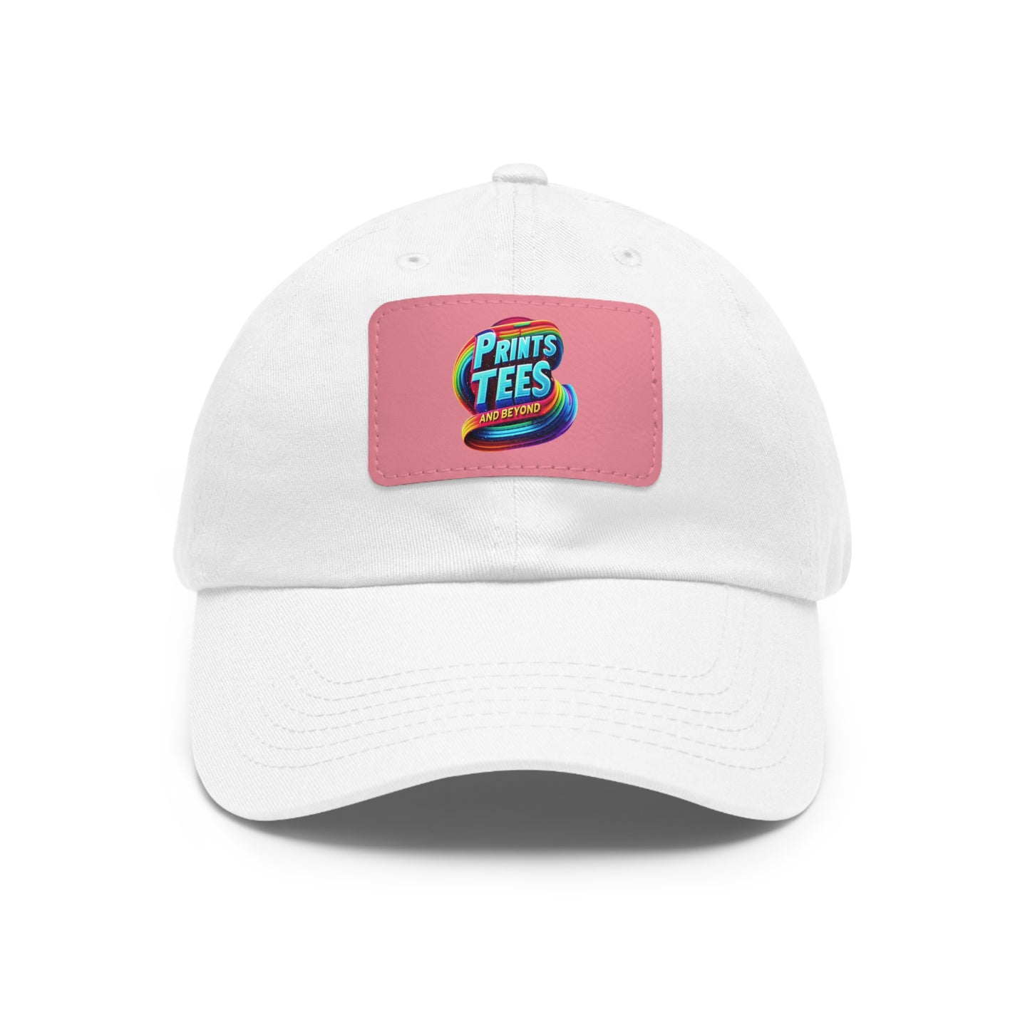 PTB-Dad Hat with Leather Patch (Rectangle)