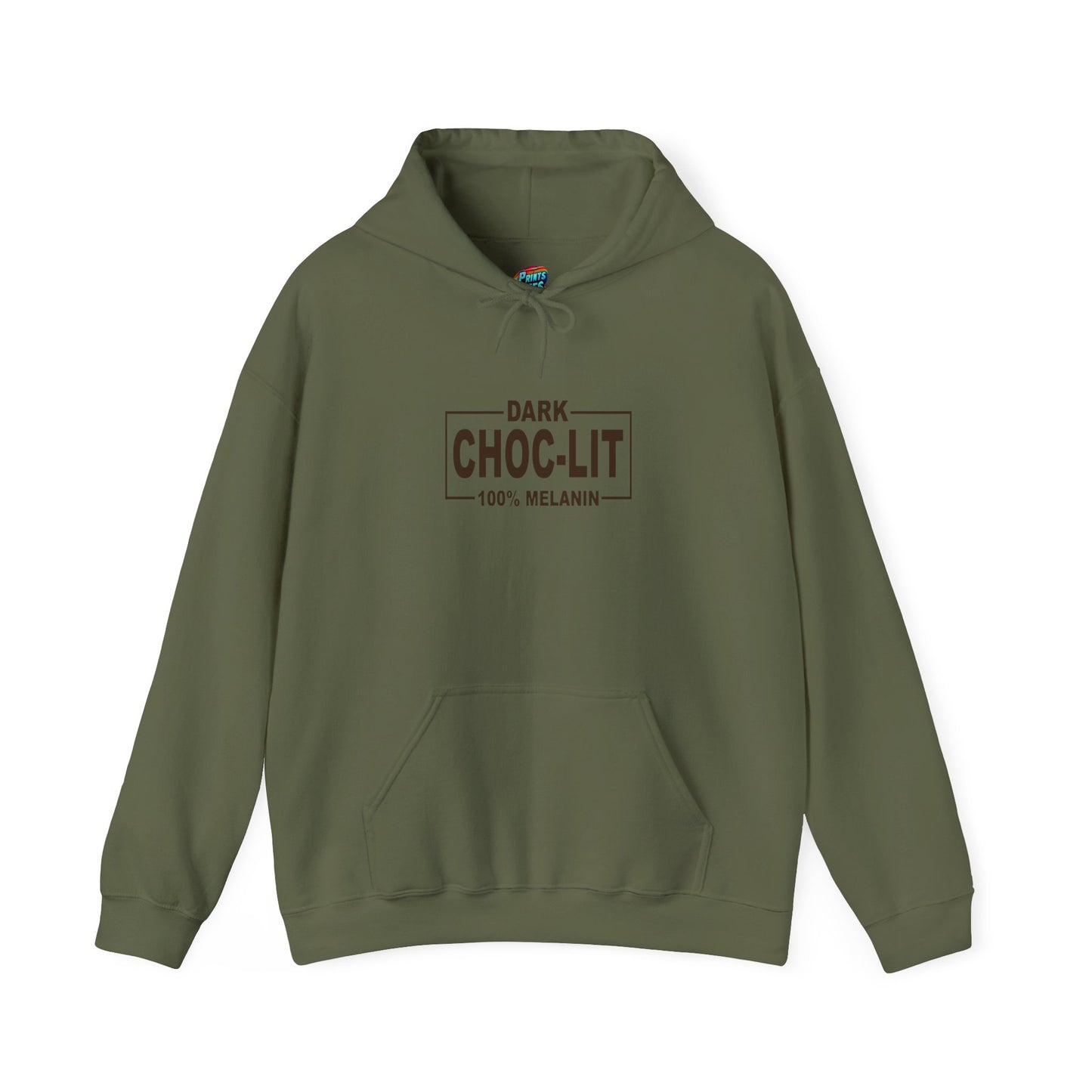 Dark Choc-Lit-Heavy Blend™ Classic Hoodie