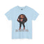 Standing on Business-Brown Woman-Heavy Cotton Classic Tee