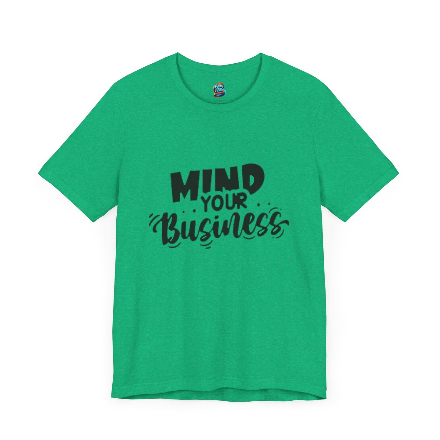 Mind Your Business-Jersey Knit T-Shirt