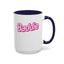 Pink Baddie-Accent Coffee Mug (11, 15oz)