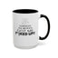 Stop Cussing-Accent Coffee Mug (11, 15oz)