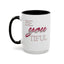 Beyoutiful-Accent Coffee Mug (11, 15oz)