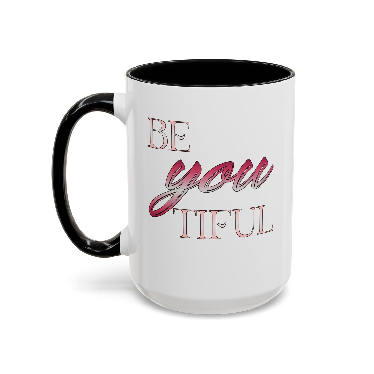 Beyoutiful-Accent Coffee Mug (11, 15oz)