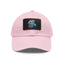 PTB-Dad Hat with Leather Patch (Rectangle)