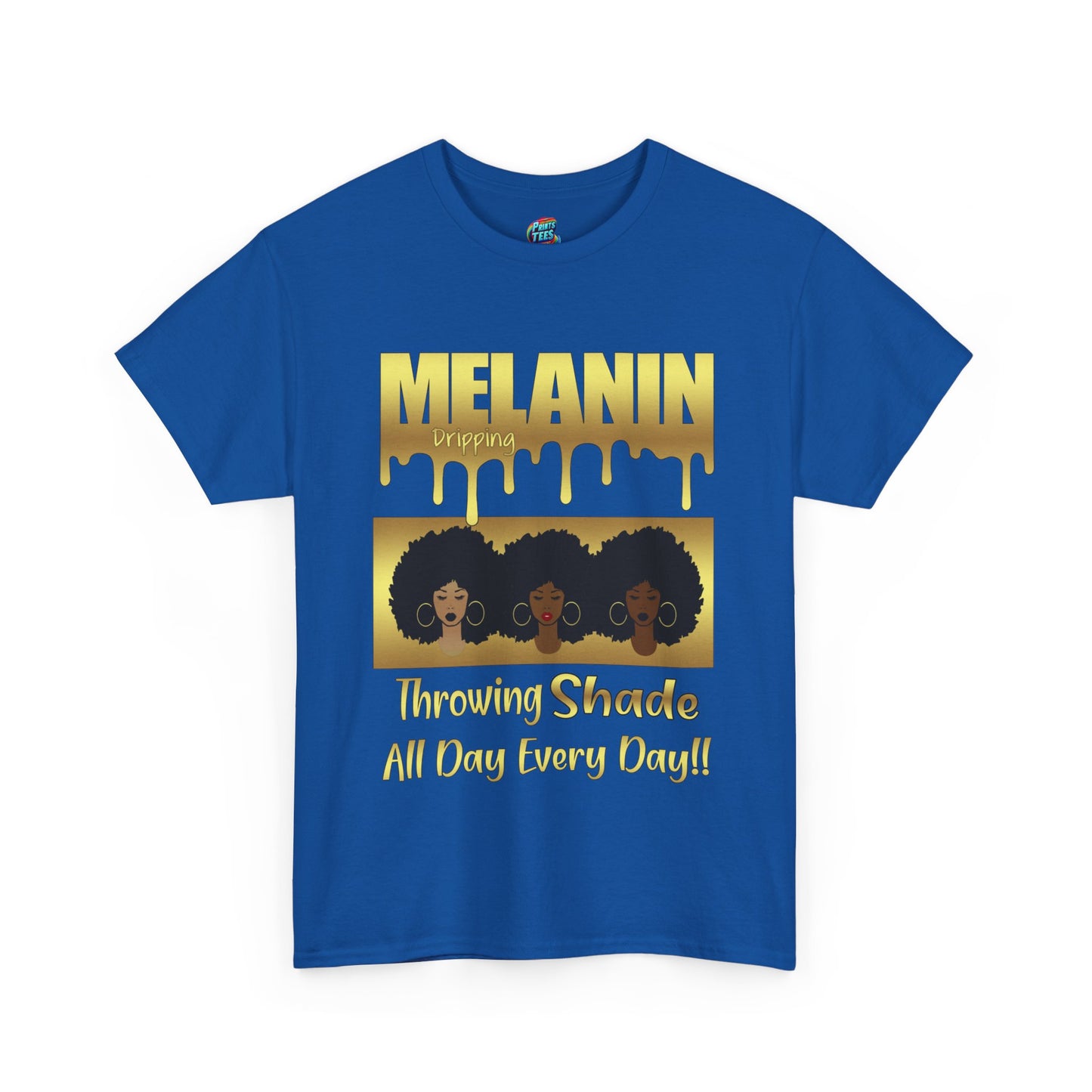 Melanin Dripping-Heavy Cotton Classic Tee