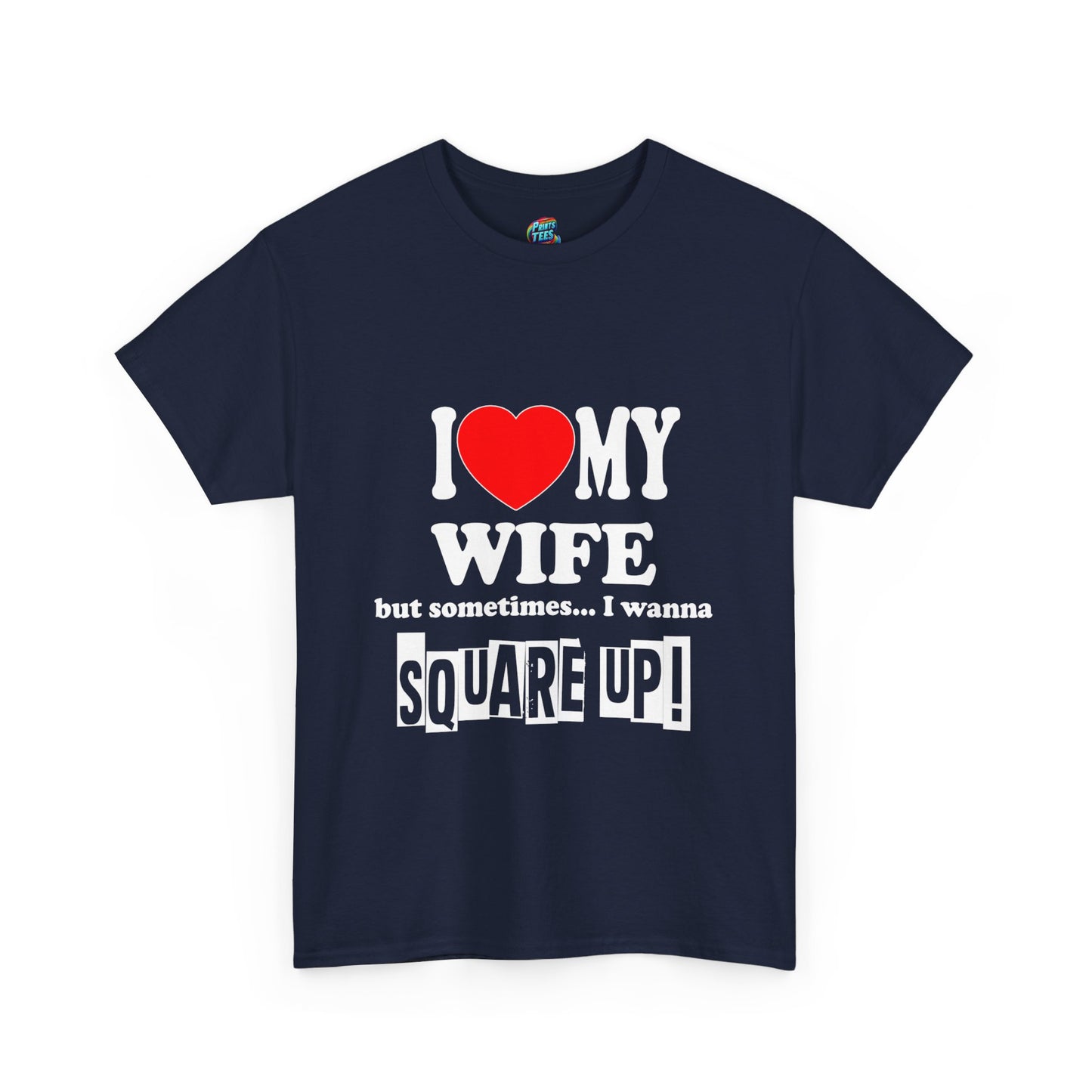 Square Up-Wife-Heavy Cotton Classic Tee