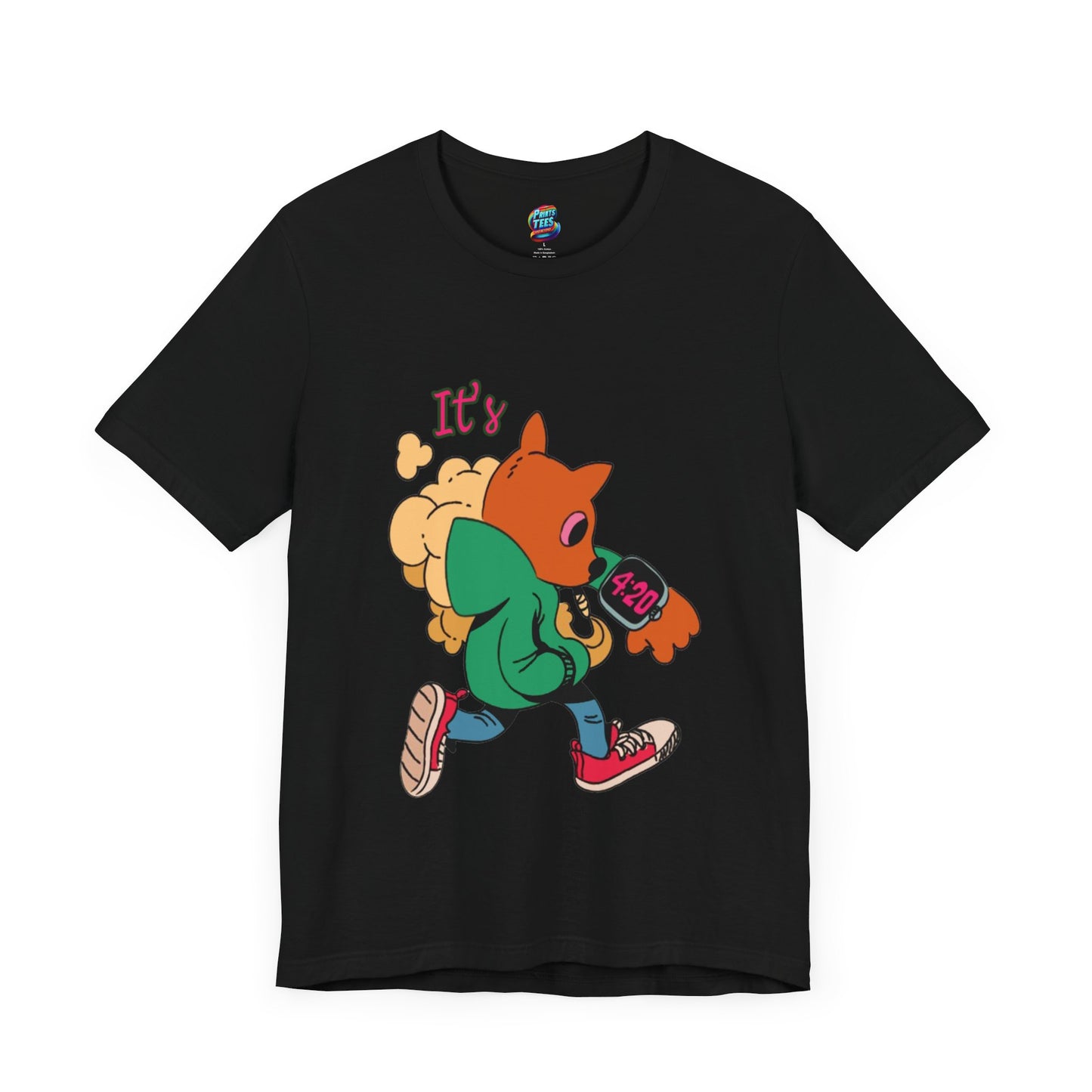 420 Bear-Jersey Knit T-Shirt