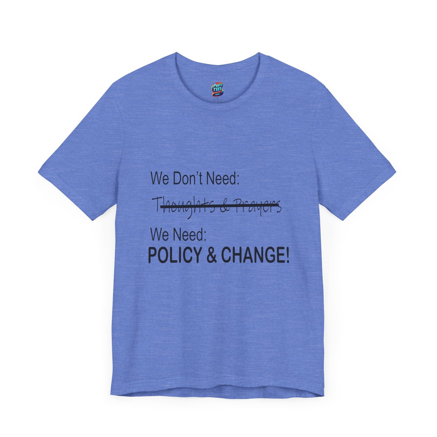 Change-Jersey Knit T-Shirt