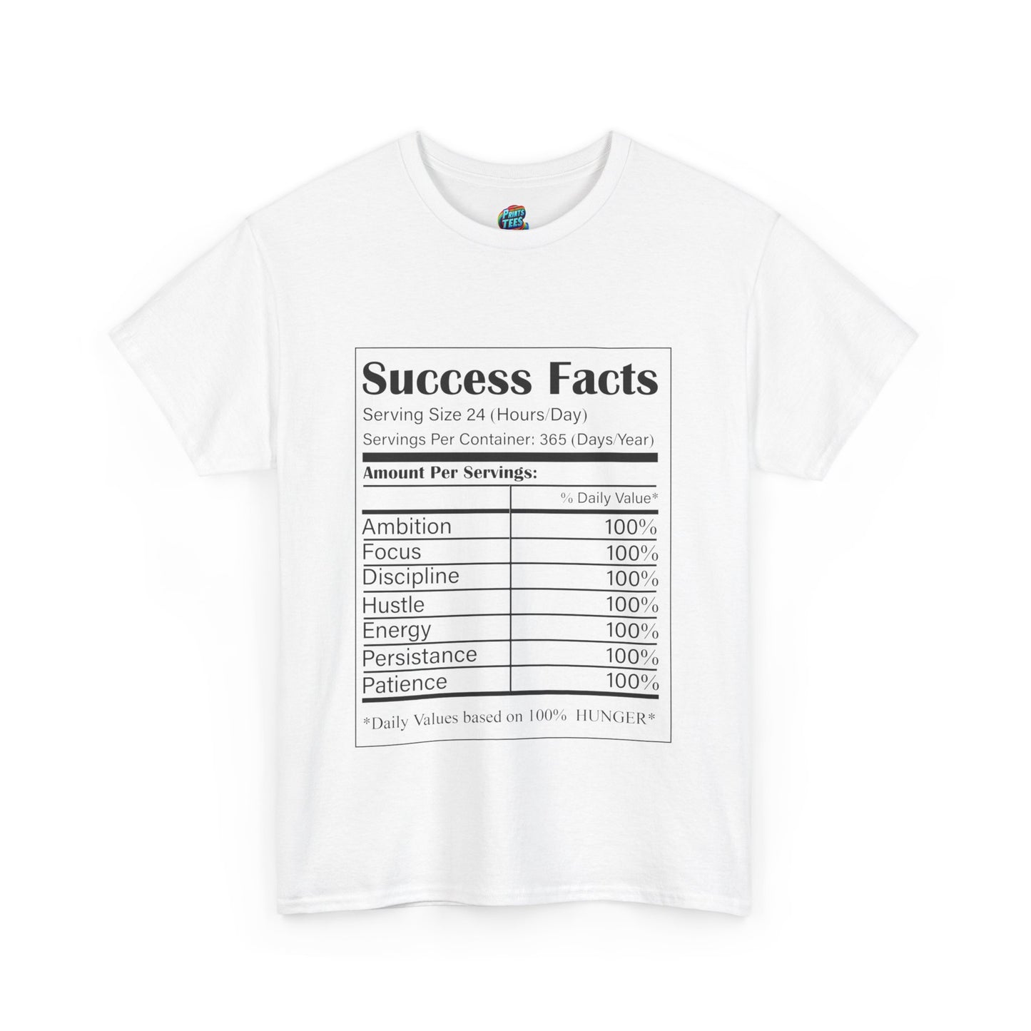 Success Facts-Heavy Cotton Classic Tee