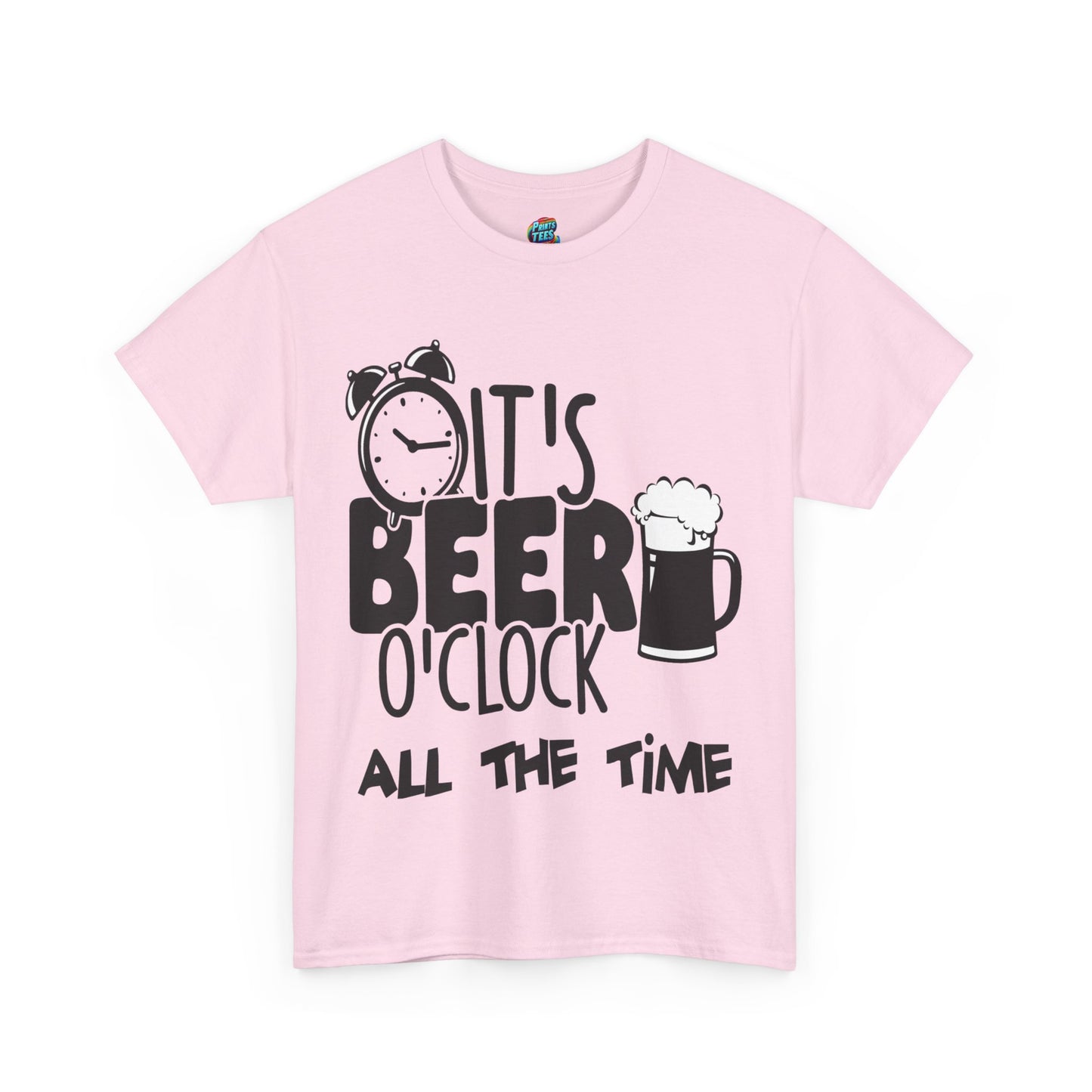 Beer O'Clock-Heavy Cotton Classic Tee