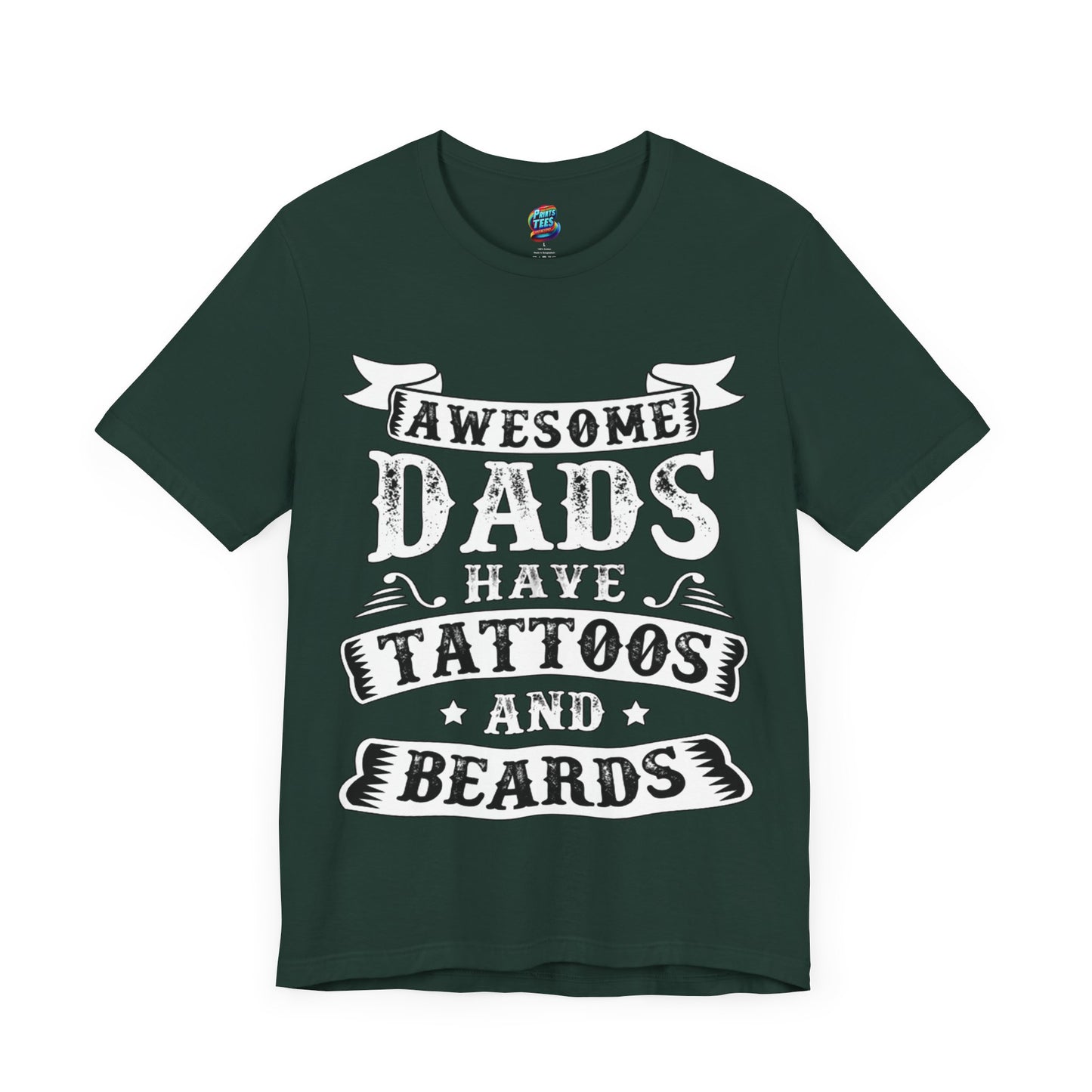 Beards and Tattoos-Jersey Knit T-Shirt