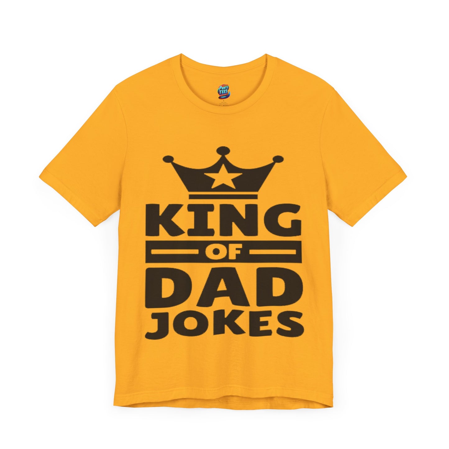 King of Dad Jokes-Jersey Knit T-Shirt