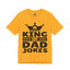 King of Dad Jokes-Jersey Knit T-Shirt