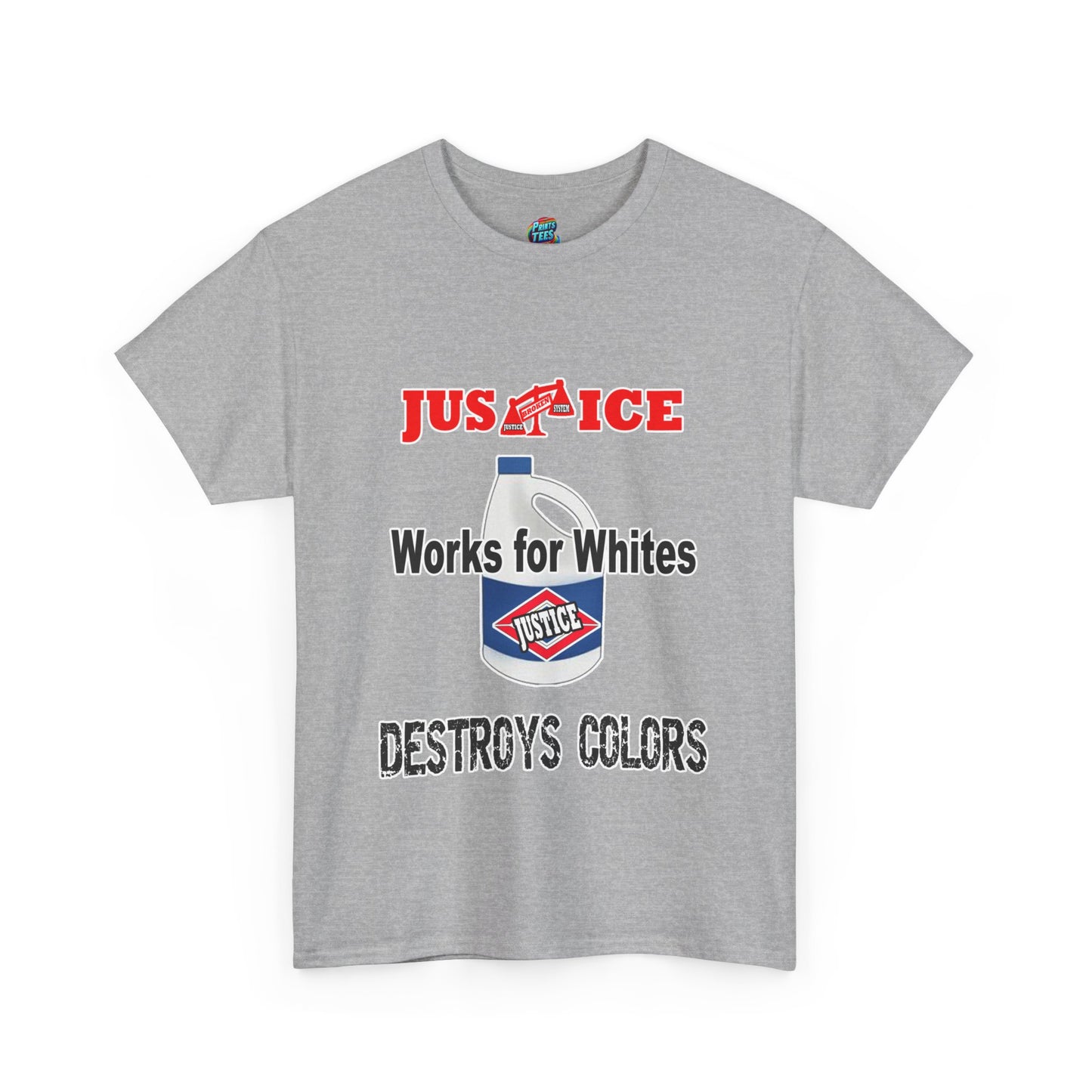 Justice System-Heavy Cotton Classic Tee