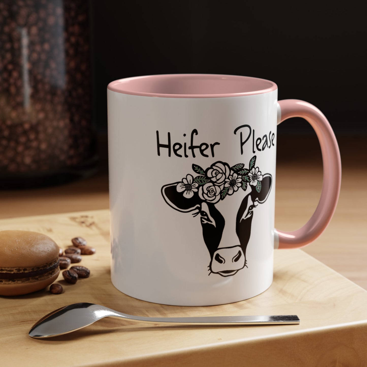 Heifer Please-Accent Coffee Mug (11, 15oz)
