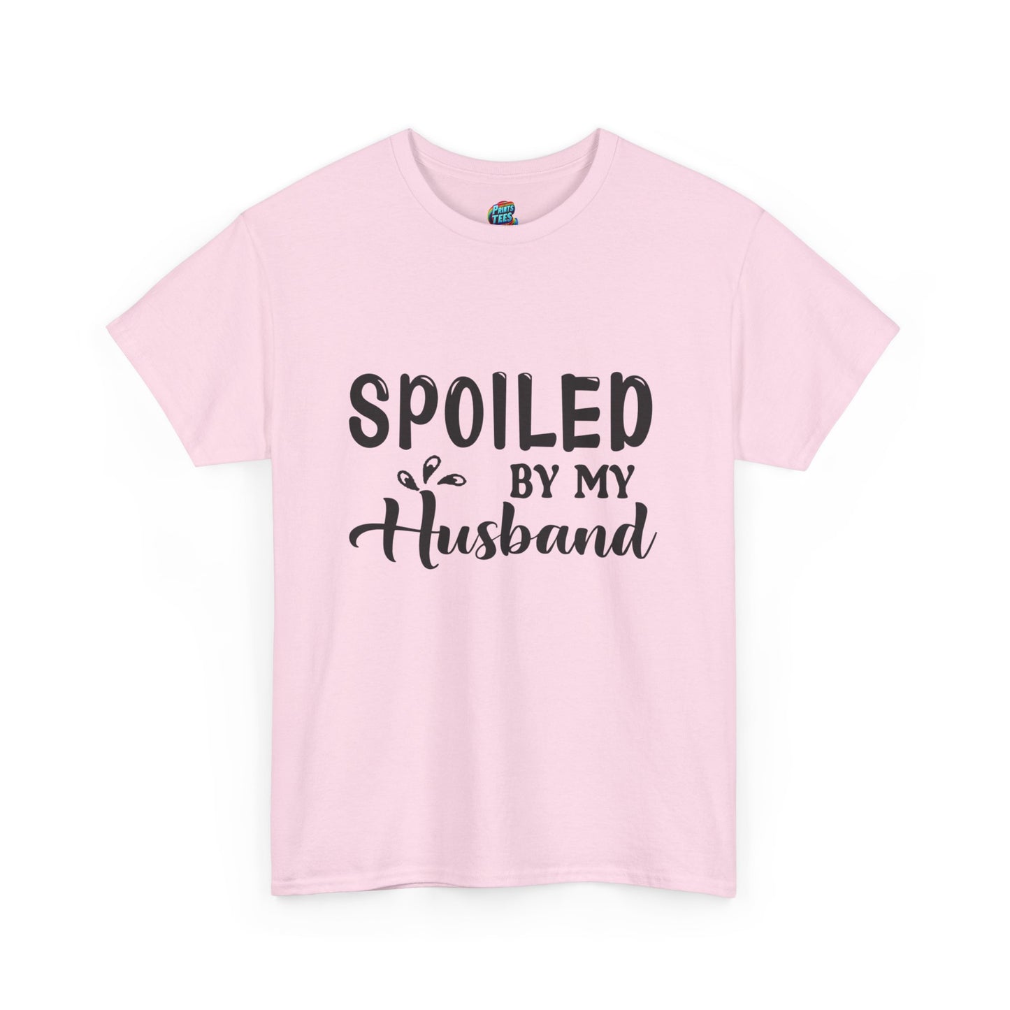 Spoiled by Husband-Heavy Cotton Classic Tee