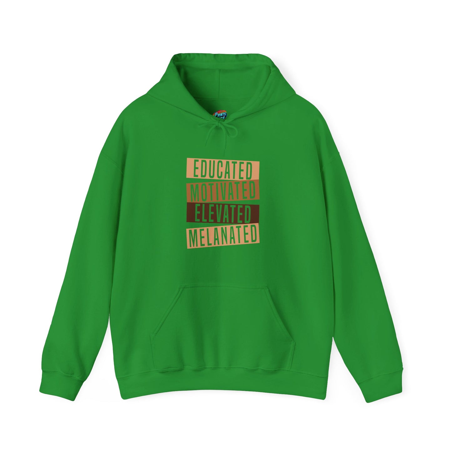 Educated Melanated-Heavy Blend™ Classic Hoodie