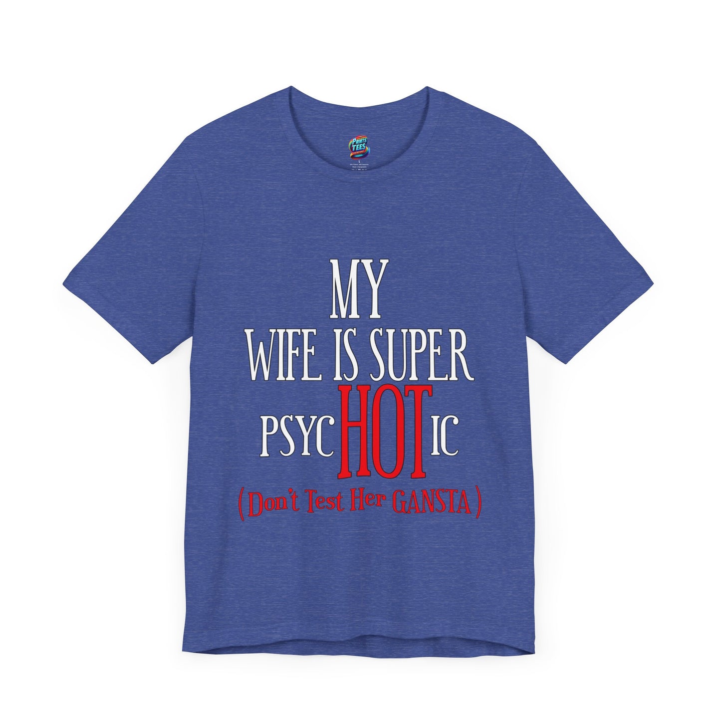 Psychotic-Wife-Jersey Knit T-Shirt