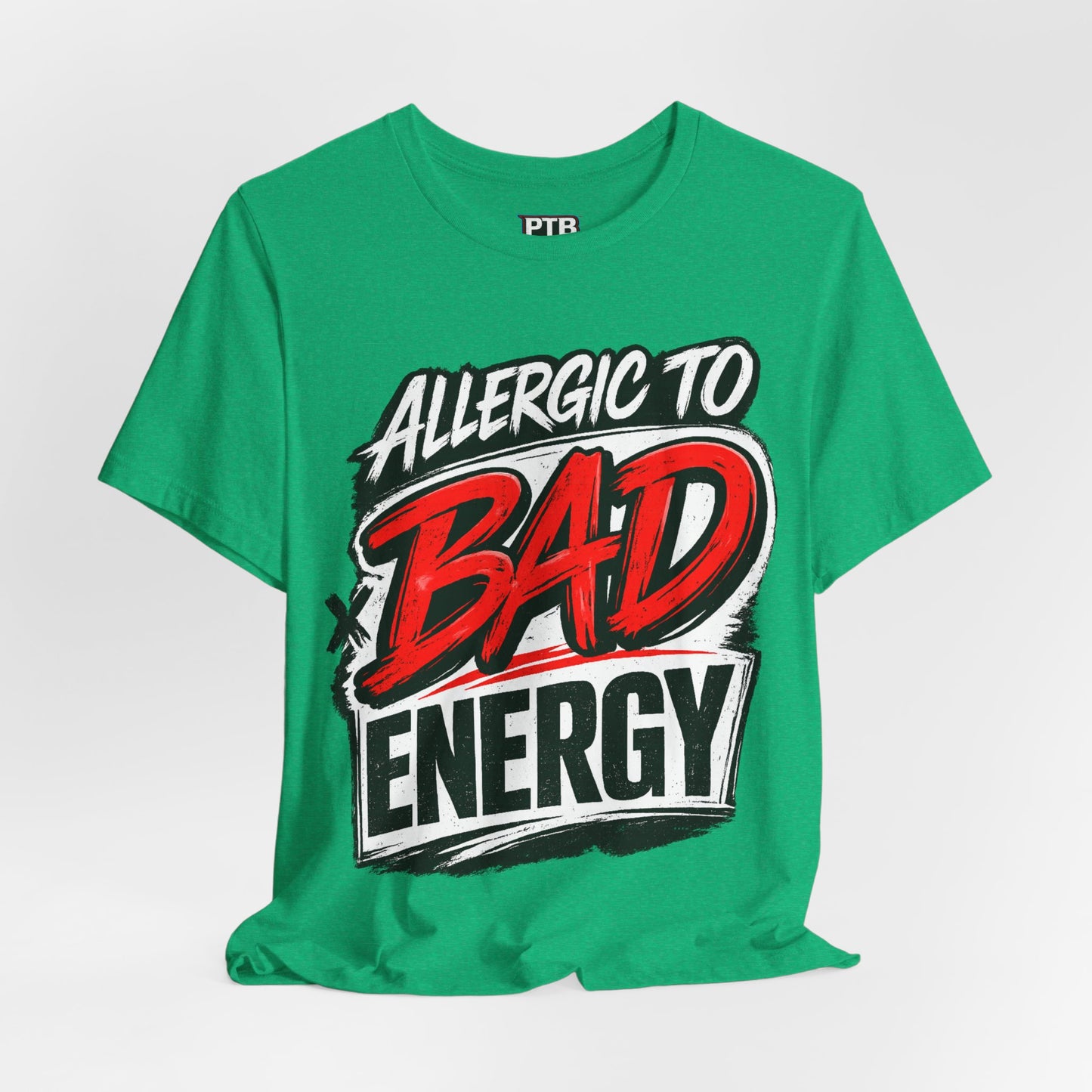 Allergic To Bad Energy-Premium Jersey Tee