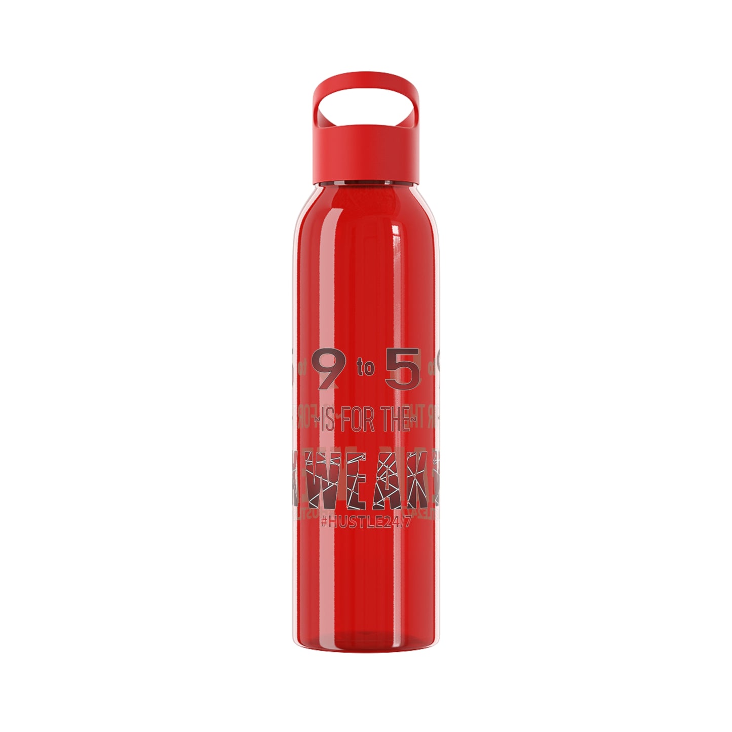 9 to 5-Sky Water Bottle, 21.9oz