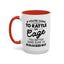Rattle My Cage-Accent Coffee Mug (11, 15oz)