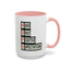 Hope Blocks-Accent Coffee Mug (11, 15oz)