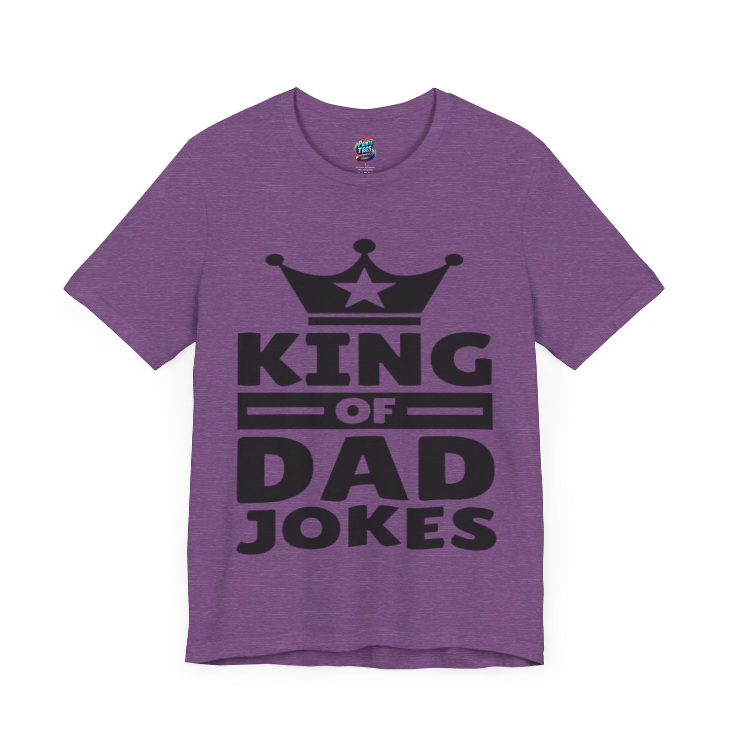 King of Dad Jokes-Jersey Knit T-Shirt