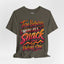 A Snack-Funny Graphic Jersey Knit T-Shirt