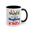 Be Kind-Accent Coffee Mug (11, 15oz)