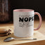 Nope-Accent Coffee Mug (11, 15oz)