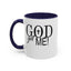 God Got Me-Accent Coffee Mug (11, 15oz)