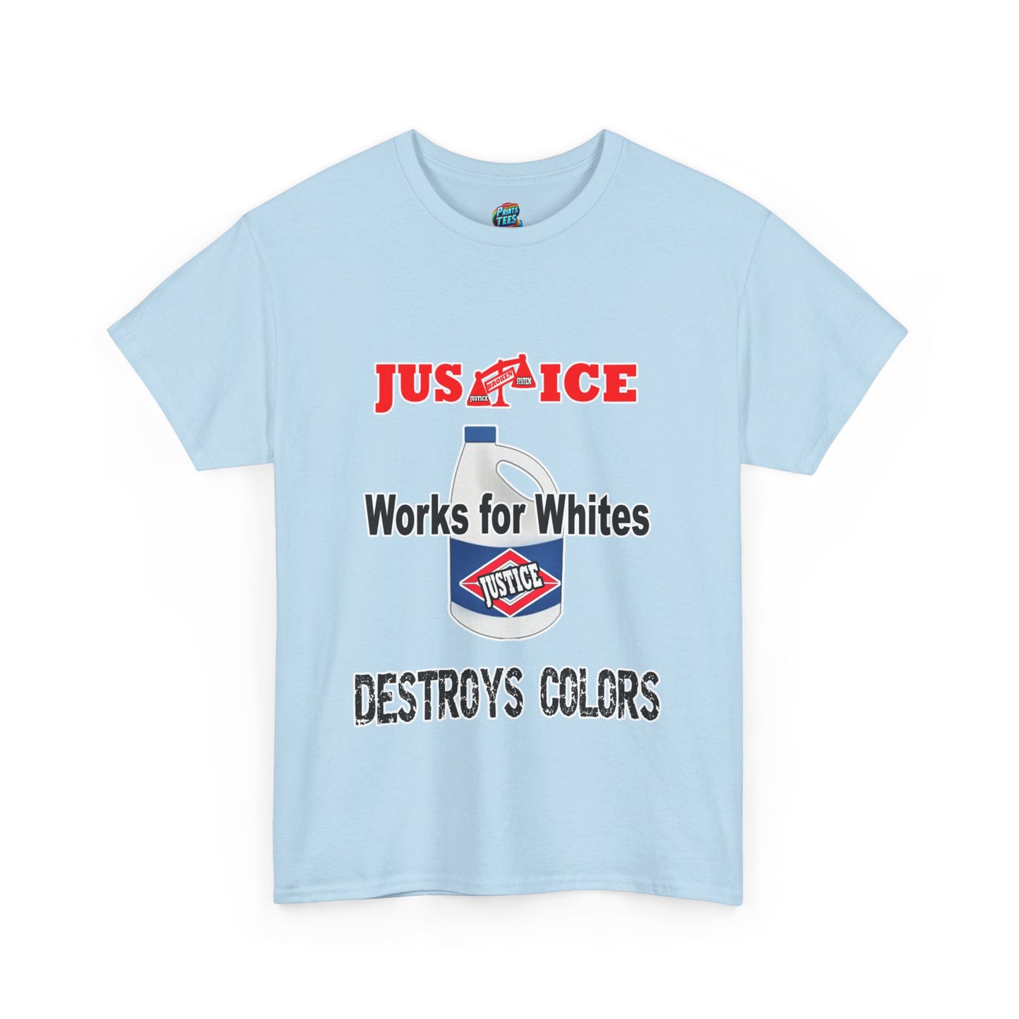 Justice System-Heavy Cotton Classic Tee