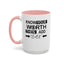 Know Your Worth-Accent Coffee Mug (11, 15oz)