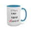 Buy Me A T-Shirt-Accent Coffee Mug (11, 15oz)