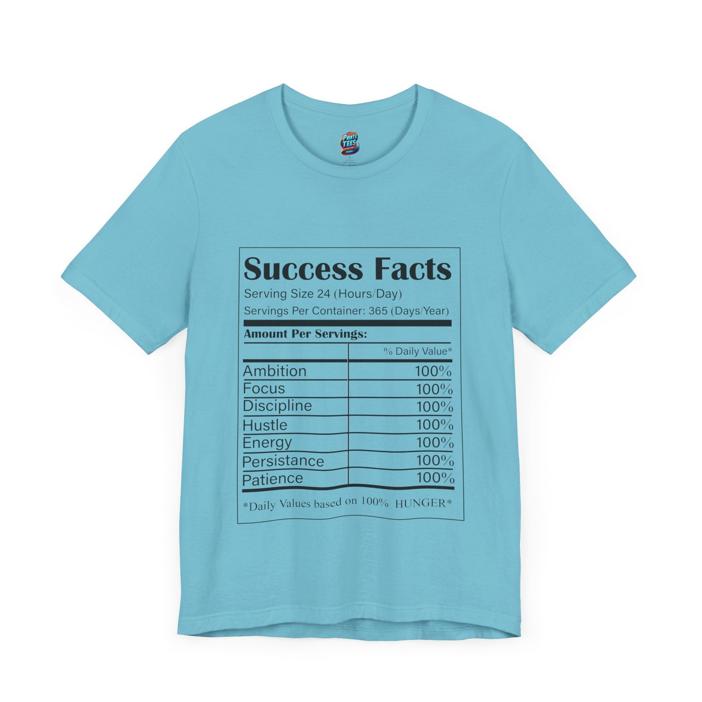 Success Facts-Jersey Knit T-Shirt