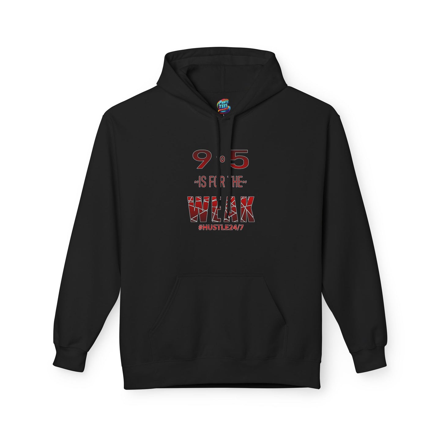 9 to 5-Midweight Softstyle Fleece Hoodie